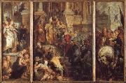 Saint Bavo About to Receive the Monastic Habit at Ghent Peter Paul Rubens